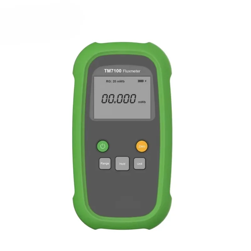 TM7100 fluxmeter, accuracy 1% 2% measurement range 2Wb multi-coil OEM , plastic LCD screen 4 digits 1