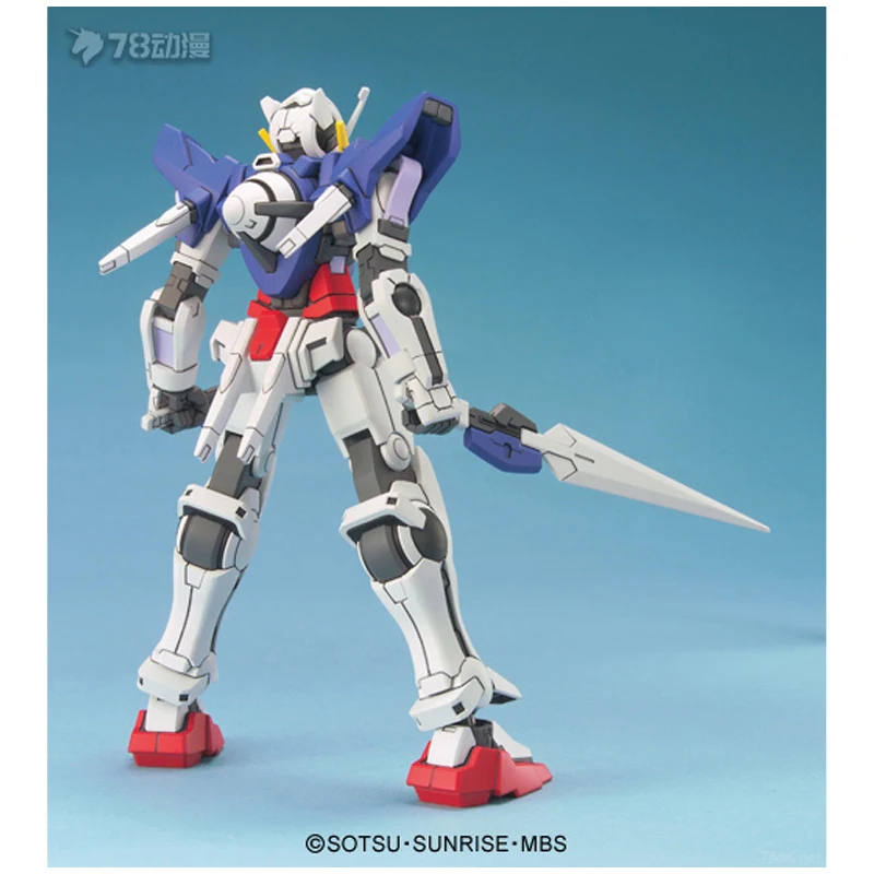 BANDAI ORIGINAL FG GUNDAM OO GN-001 KÖNNEN ENGEL GUNDAM Anime Action Figure Montage Modell Spielzeug Sammeln Modell Ornamente Geschenk