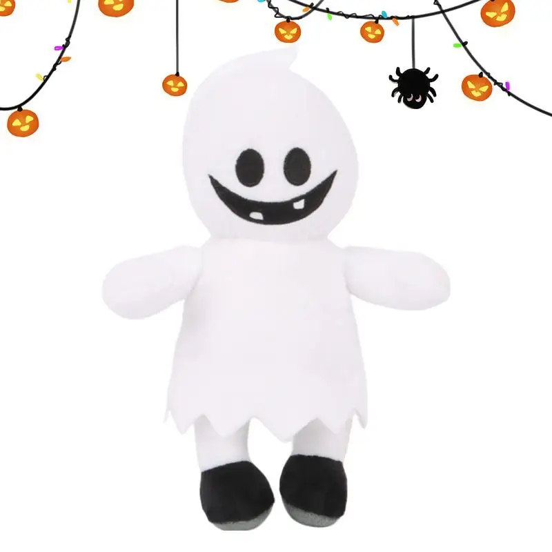 

Gingerbread Plush Game Peripherals Plush Toy For Kids Game Peripherals White Ghost Brown Gingerbread Stuffed Toys For Home