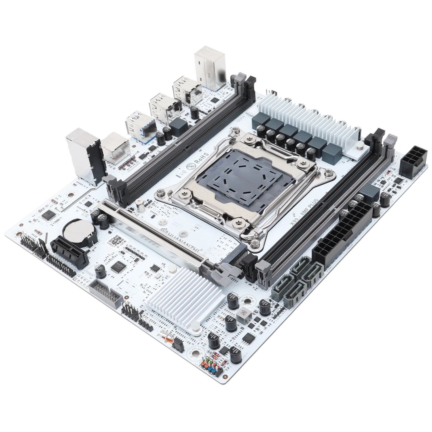 HUANANZHI X99-4MF PLUS Motherboard With TPM DIY Kit Xeon E5 V4 DDR4 RAM M.2 NVMe Desktop Computer Combo Mainboard - view 5