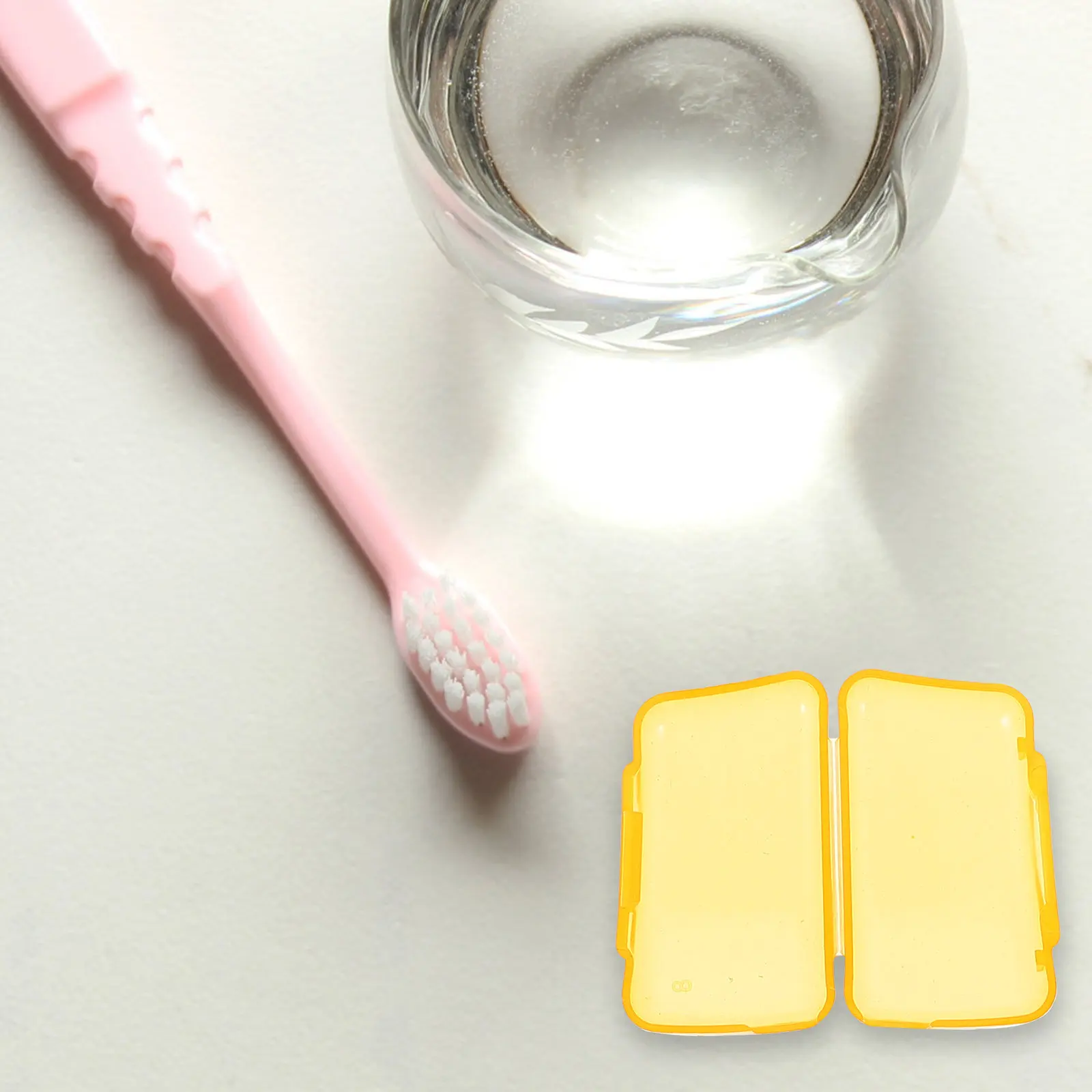 100Pcs Toothbrush Protection Caps Compact Portable Travel Toothbrush Covers Dustproof Head Covers for Outdoor Camping