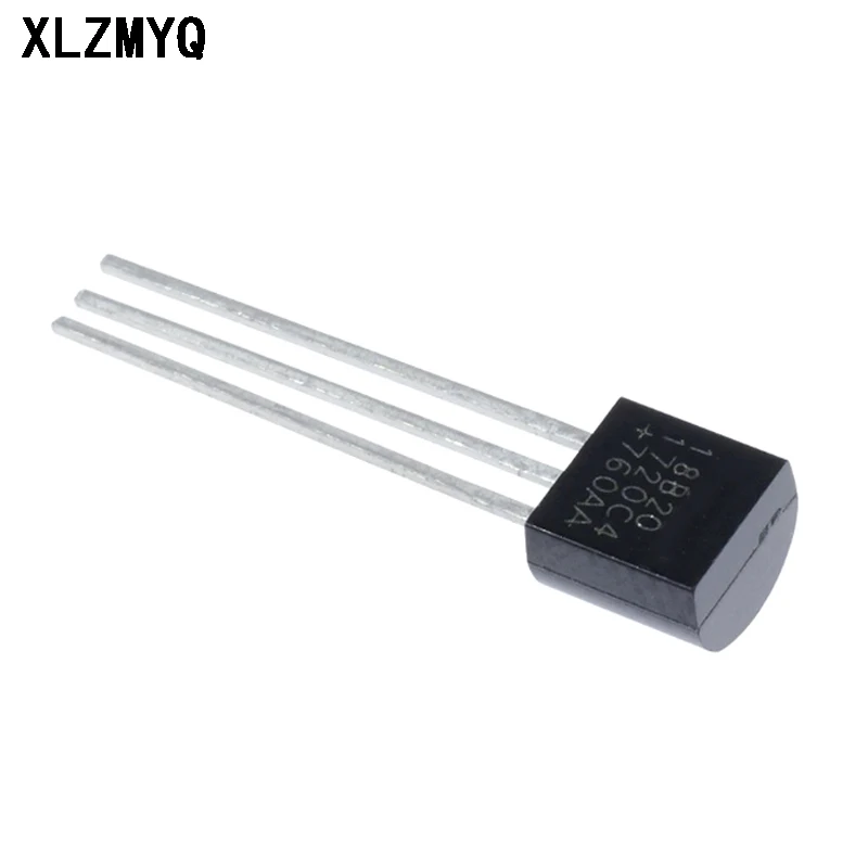 100PCS DS18B20 Chip Programmable Digital Thermometer Temperature Sensor Temperature Acquisition 18B20 TO-92 Diy Kit