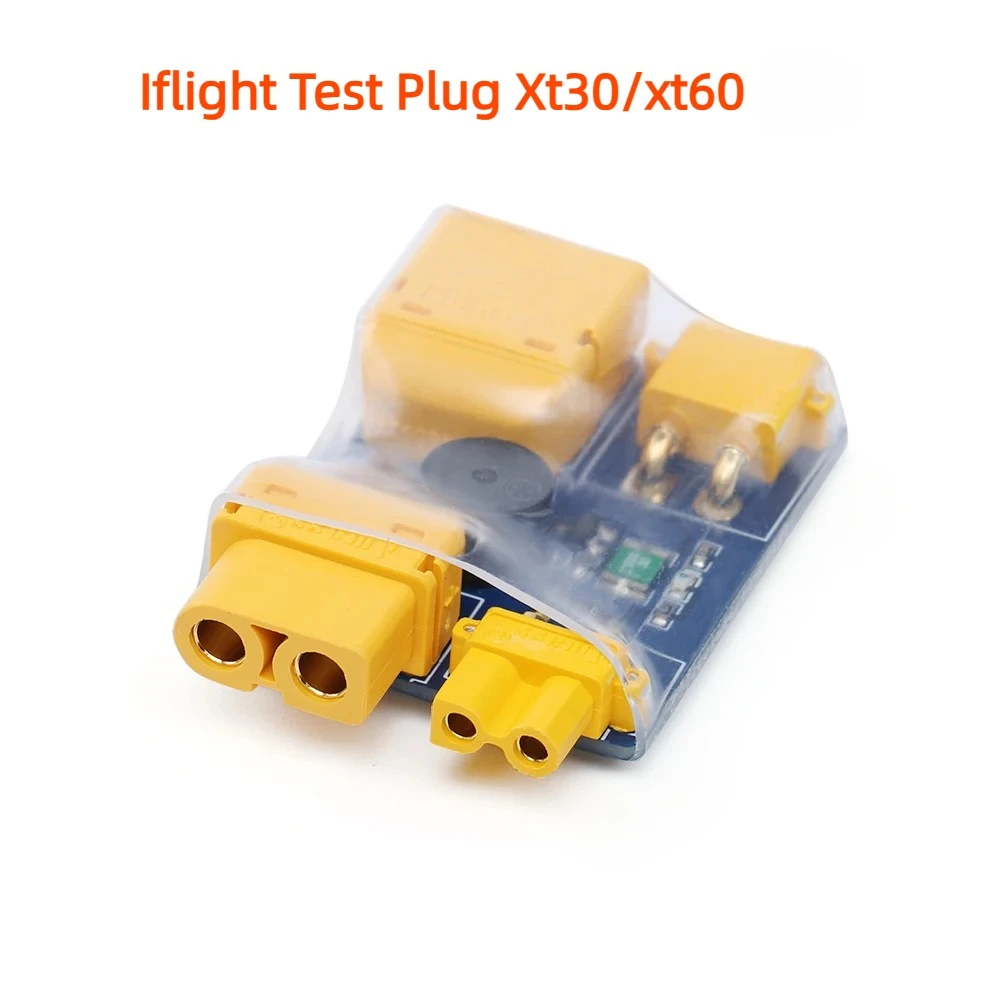 Iflight Installation Test Plug Xt30/xt60 Drone Component Fuse Short Circuit Protector With Bb Sound Intelligent Smoke Suppressor