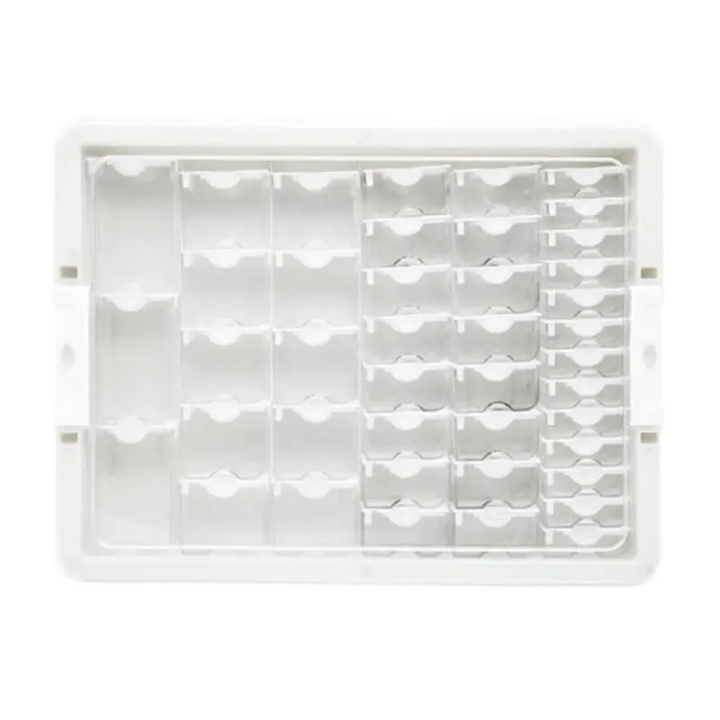 Jewelry Organizer Tray 42 Clear Display Containers Nail Art Craft Tools With Rhinestone Home Storage & Organization accessories