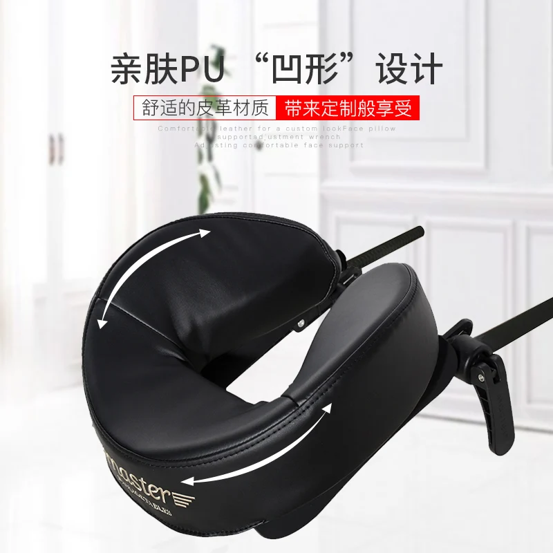 Massage Table Beauty Pillow - U-Shaped Face & Neck Support Cushion for Spa, Salon, Facial Treatment, Home Therapy