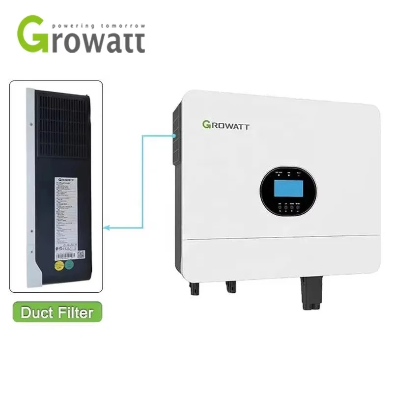 Growatt Solar Inverter Spf6000es Pure Sine Wave Off-Grid Solar Converter For Solar Panels Suitable For Home And Commercial Use