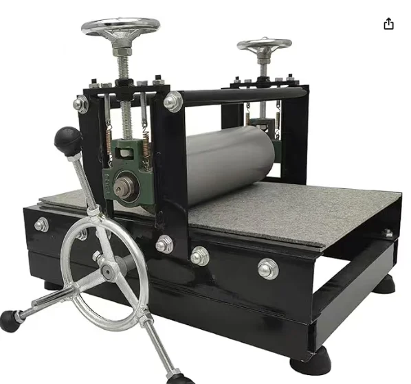 Desktop Eight Open Printmaking Machine Multi-Function Embosser Comprehensive Version Printing Press Bump Imprinting
