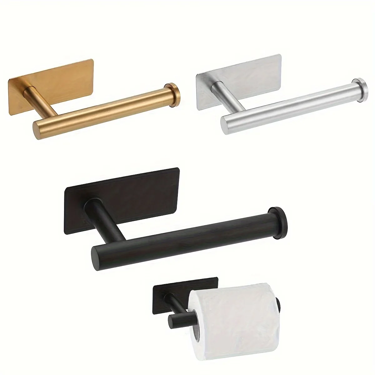 

Fashionable Commercial Paper Towel Holder Toilet Paper Storage Rack,Stainless Steel,Suitable for Bathroom Storage,Toilet Storage