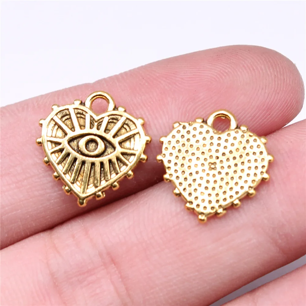 20pcs Witch Evil Eye Charms, DIY Jewelry Making