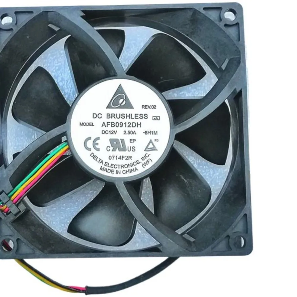 

AFB0912DH New For Delta 9225 9cm Fan High-Speed Double Ball DC 12V 2.5A 508110-001 server fans