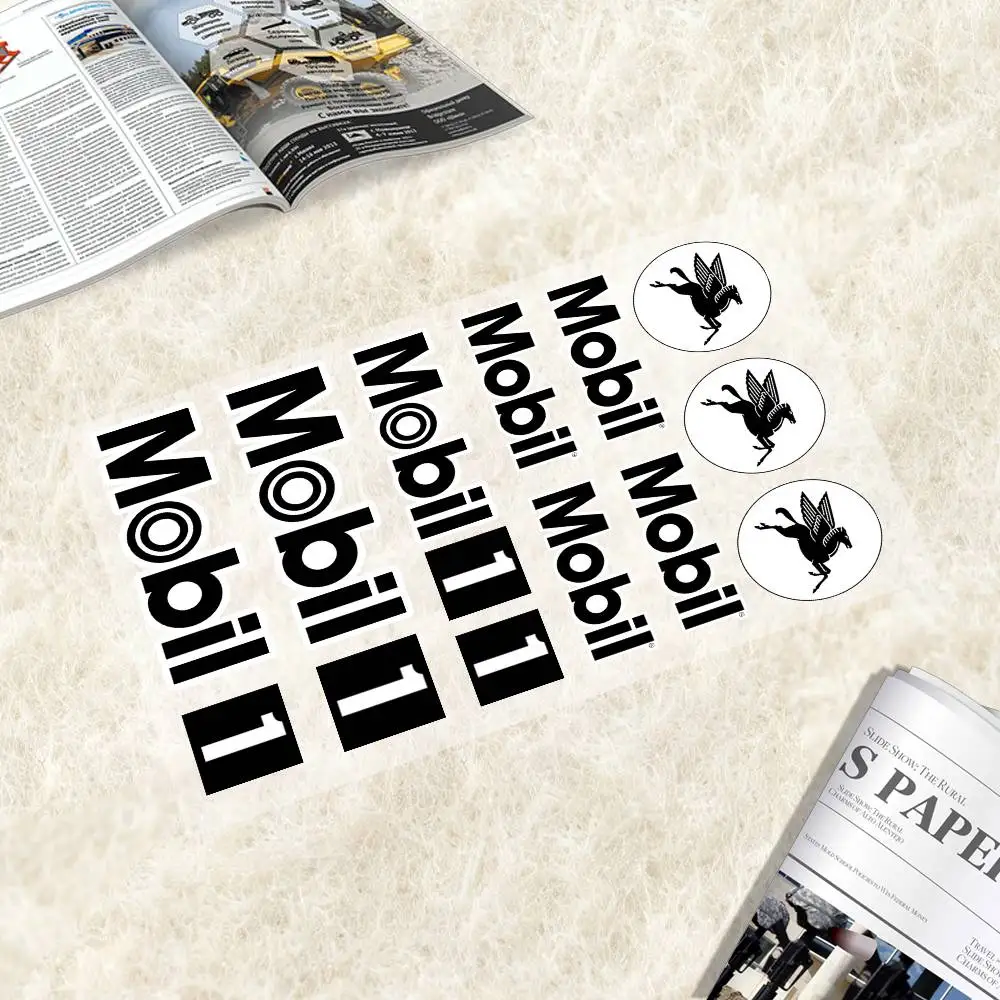 

Black Mobil Stickers Moto Sticker Auto Body Bumper Windows Motorcycle Laptop Walls Vinyl Decal Car Tuning Accessories