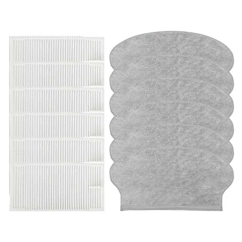 Para Midea M6 / VCR21LDSW / Eureka NER600 accesorios de Robot aspirador Cepillo Lateral principal filtro Hepa piezas de repuesto de fregona