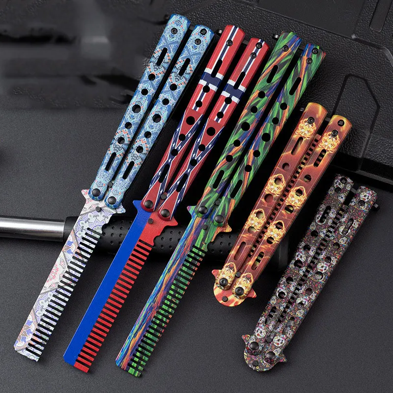 Outdoor Edc Rvs 3D Kam Kleurrijke Tactische Training Tool Csgo Kam