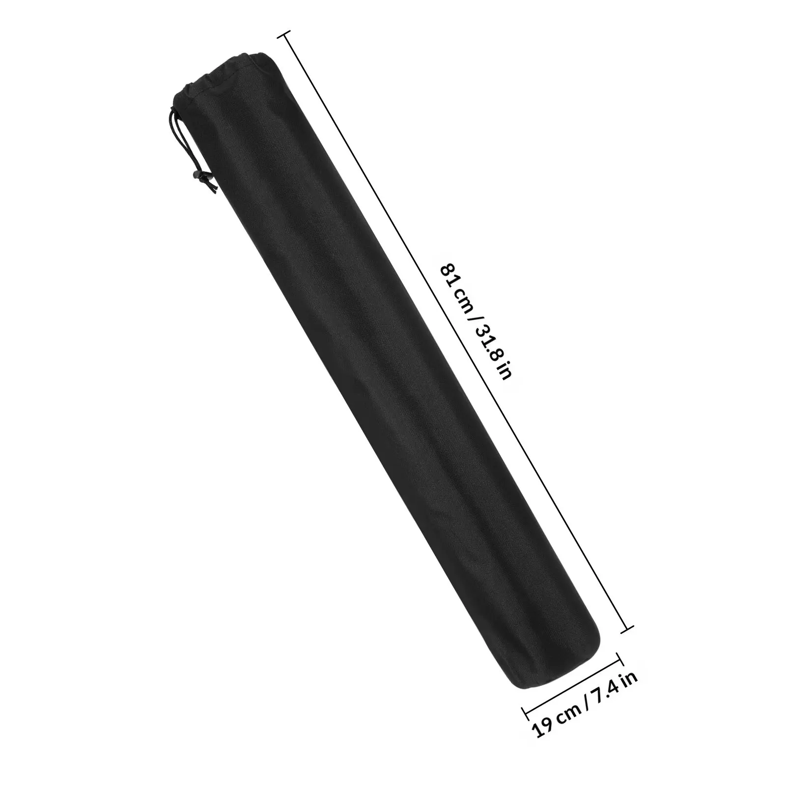 Estuche para cañas de pescar, ideal para llevar en mochila, bolsa portátil para postes de tienda de campaña, soporte para botas, equipo de senderismo y camping.