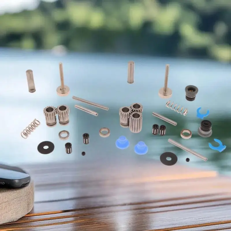 Dual Drive Gear Hardened Steel Upgrade Kit Extruder Drivegear For  Extruder For Prusa I3 3D Printer Bowden Extruder Parts