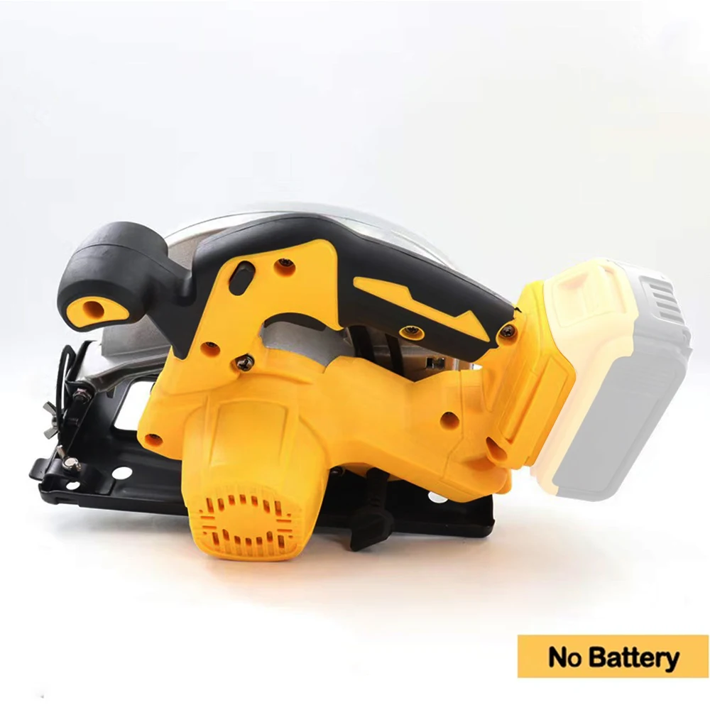 7 Inch Brushless Electric Circular Saw Cordless High Power Board Cutting Machine Woodworking Power Tools Fit Dewalt 18V Battery