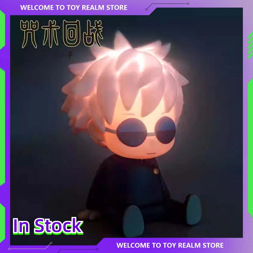 In Stock Jujutsu Kaisen Night Lamp Satoru Gojo Night Light Pat Light Collectible Model Desk Decoration Christmas Gift Toy Gifts