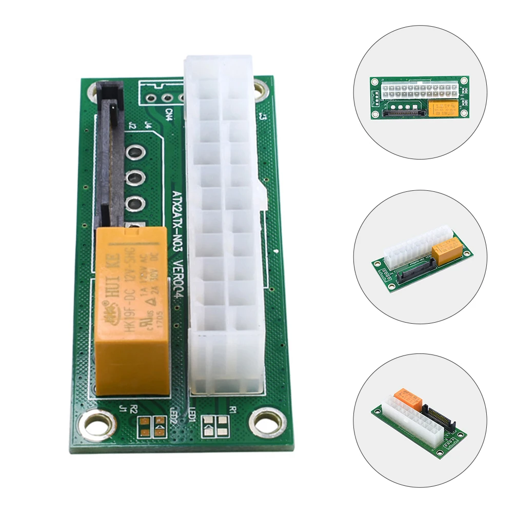 

Dual Power Supply Adapter Plug Play Anti-Corrosive Coating No Welding Required Long Life Extender Cable Cards Synchronous Boot