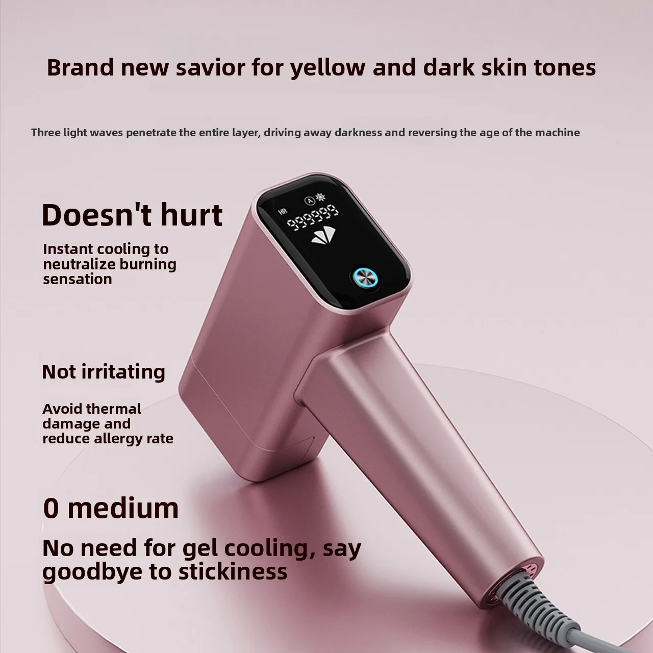 Black Gold Protein Milk Light Rejuvenation Device Brightening Whitening Home Multifunctional Beauty Device