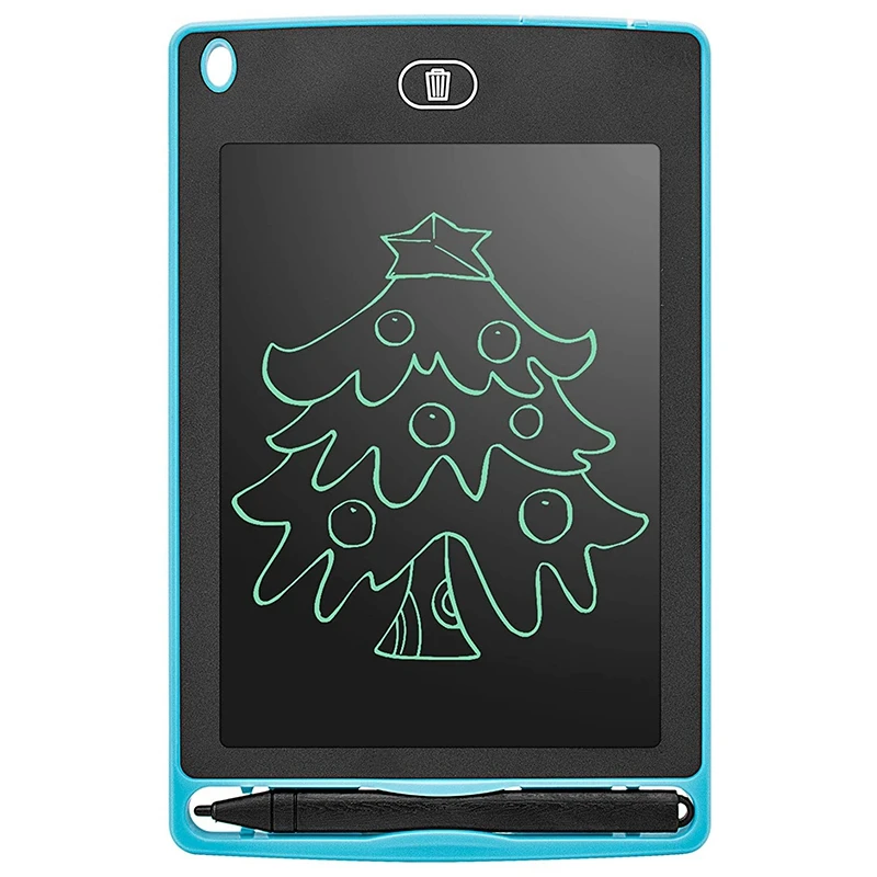 تابلت خربش للكتابة بشاشة LCD، لوحة رسم ملونة مقاس 6.5 بوصة، لوحة كتابة للأطفال