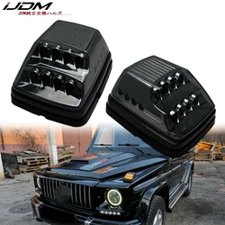 For Benz W463 G-Class G500 G550 G55 G63 G65 AMG W460 W461 1990-2018 OE-Spec Front Wing Corner Amber Turn Signal Lights white DRL