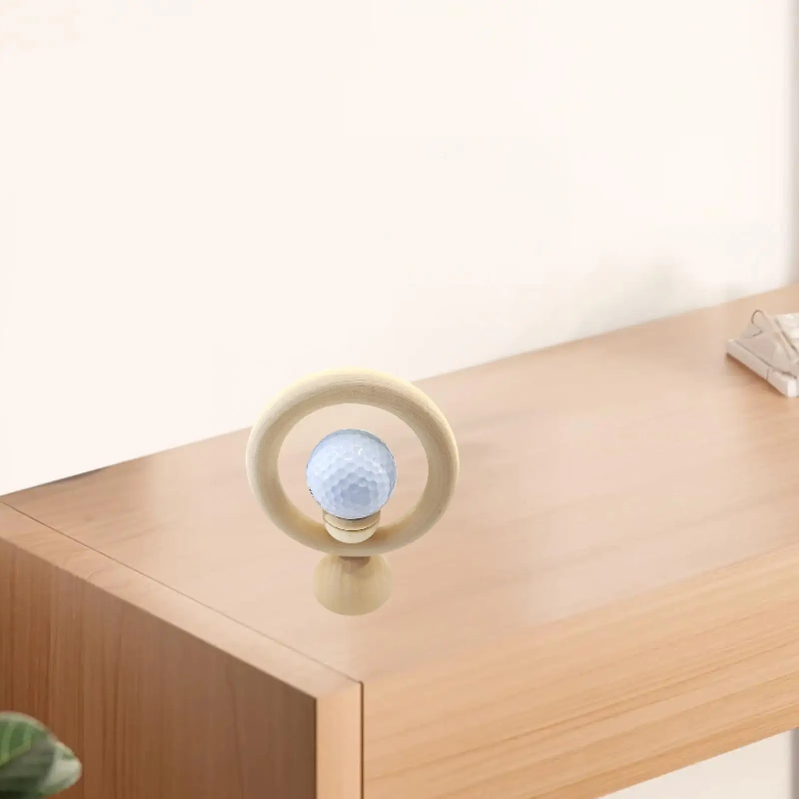 Golfbal Display Rack Houten standaard Beugelhouder voor sport Tennis Enkele golfbal