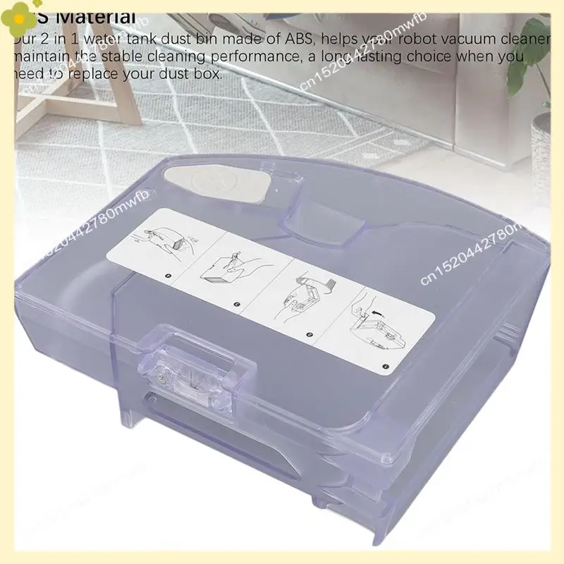 

LDHL 2Pcs 2 In 1 Vacuum Cleaner Water Tank Dust Box For Roborock T8/Q7/ Q7MAX+ Vacuum Sweeping Robot Accessories