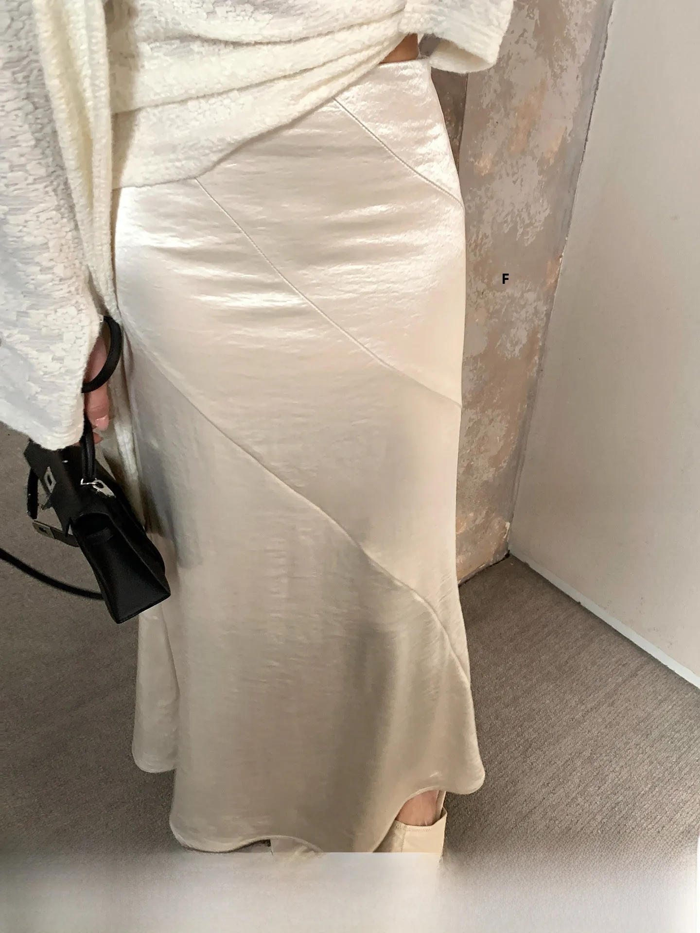 

Новая универсальная женская юбка Gv eat White Brother Refined Fi Tail f Skirt Deconstructed для весны и лета, с завышенной талией