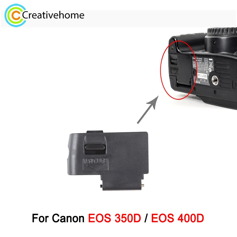 Replacing Battery Compartment Cover For Canon EOS 350D / EOS 400D Camera Replacement Part