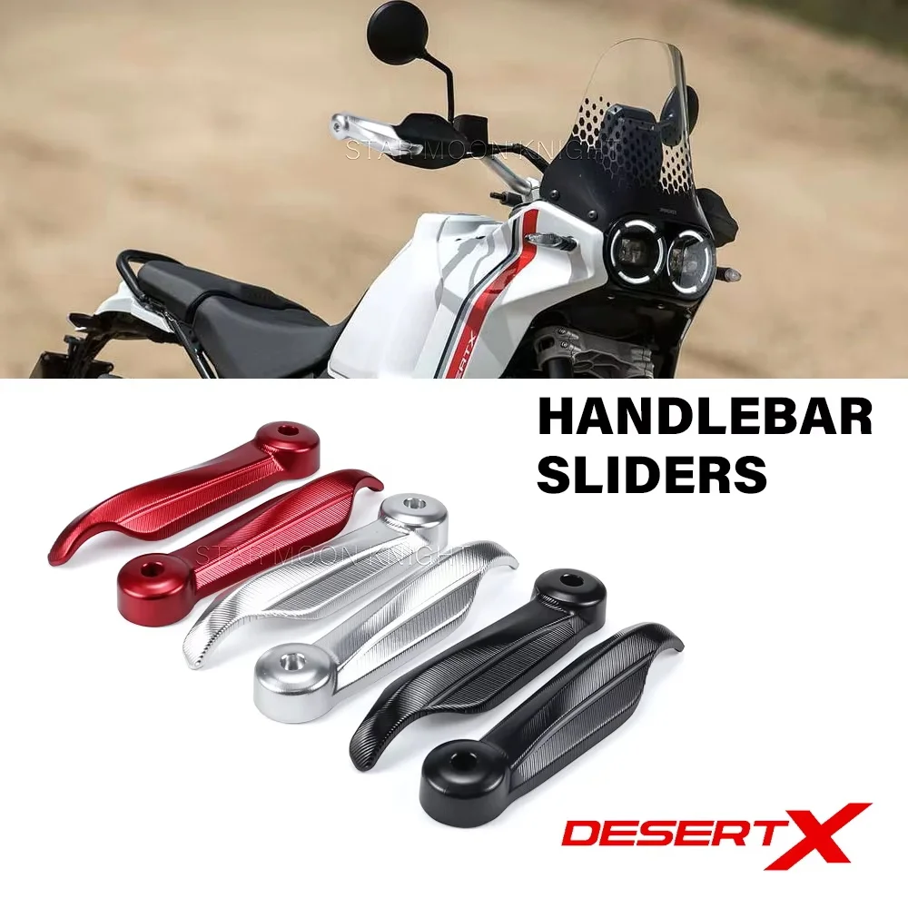 

Motorcycle Handguard Sliders For Ducati Desert X DesertX 2022- Handlebar Tail Hand Guard Protection Accessories