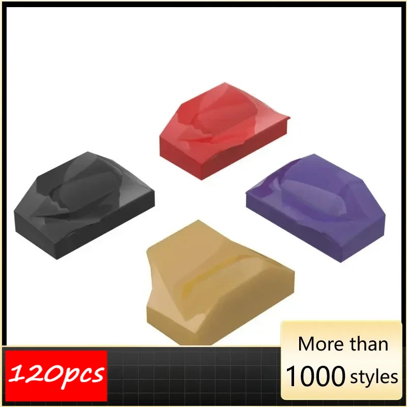 

120 шт., высокотехнологичные сборные частицы 47458 1x2 с хвостовиком, комплект строительных блоков, сменные детали, игрушки для детей, подарки