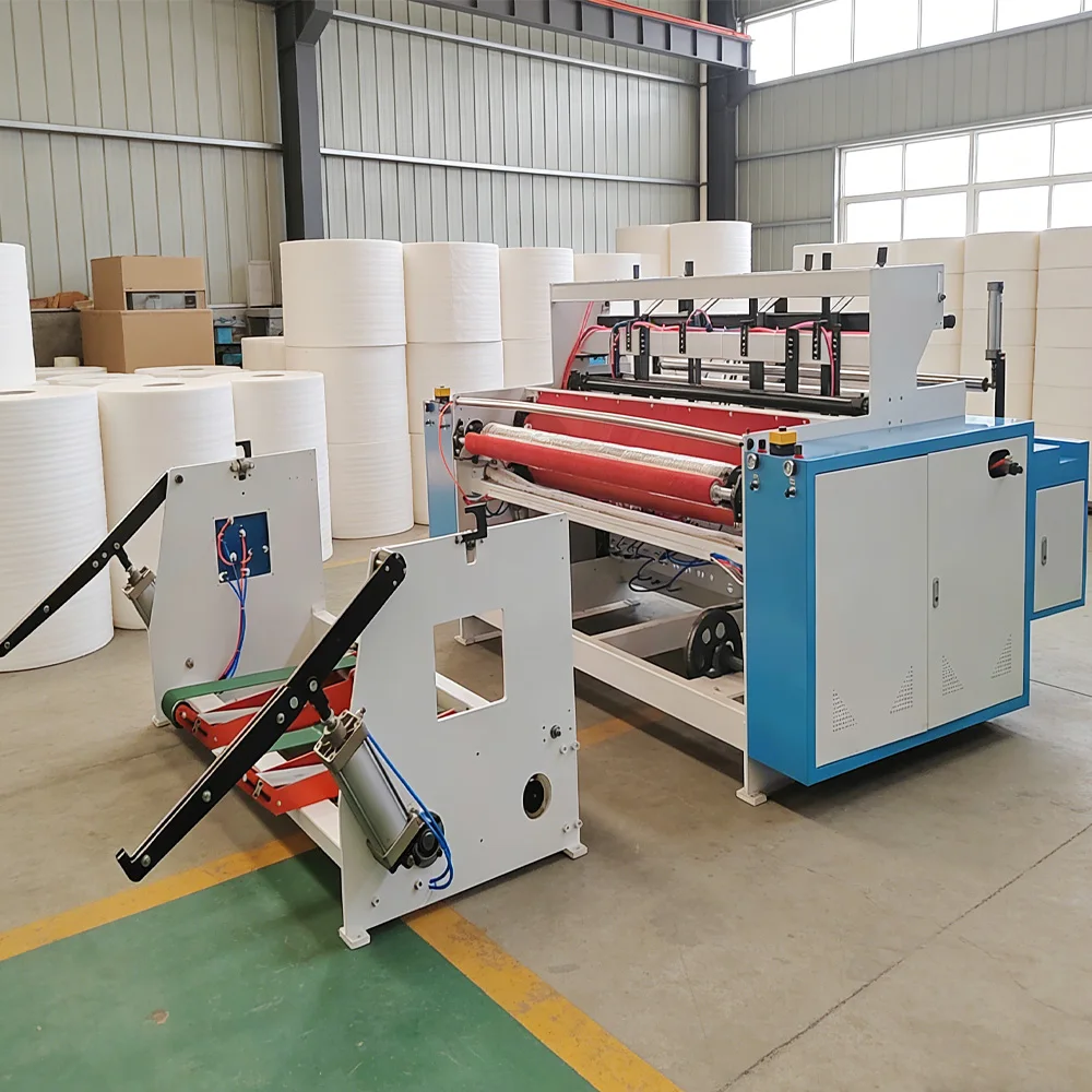 2200 Model Toilet Paper Roll Making Machine Kitchen Paper Processing Machine Roll Paper Rewinder