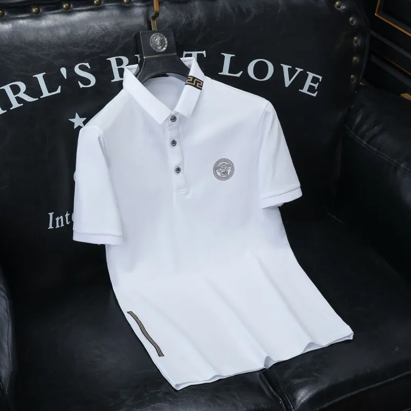 

High-End Silk-Matte Cotton ort-Sve Men's irt Versatile Base Layer f Sve T-irt for Spring 2026