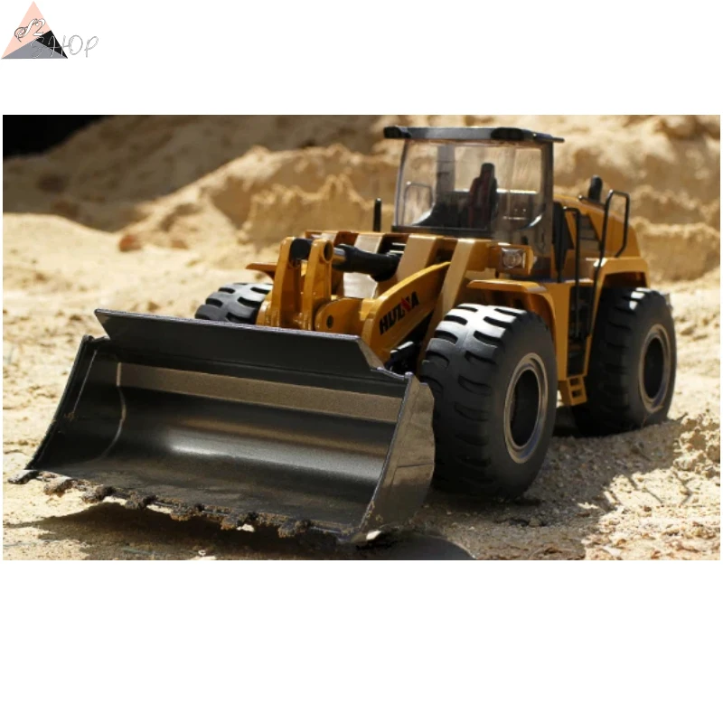 

Huina 583 RC лопата из сплава, 22-канальный гидравлический бульдозер, профессиональная электрическая игрушка для мальчика, Рождественский подарок