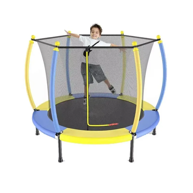 Trampolín de fitness para niños a precio competitivo, mini trampolín de interior de Color, juguetes, red de regalo, trampolín, red de seguridad para niños