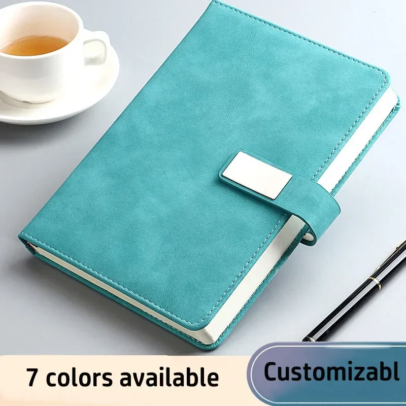 Cuaderno A5, Bloc de notas montado en rosca, exquisito y exclusivo, cuaderno grueso para oficina de negocios, planificador minimalista de estilo Ins para estudiantes