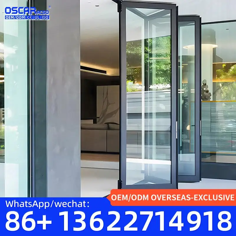 باب أكورديون قابل للطي متعدد الأغراض قابل للتخصيص لمساحات المكاتب، باب قابل للطي من المصنع مباشرة #3