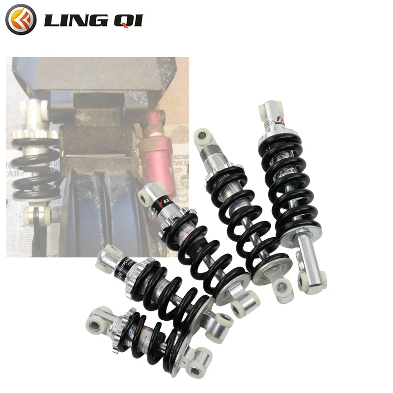 LING QI 49CC/47CC 90 100 115 125 150 160 170 180 190 195 200 215MM  Shock Absorber For Scooter MINI Dirt Bike Go Kart ATV