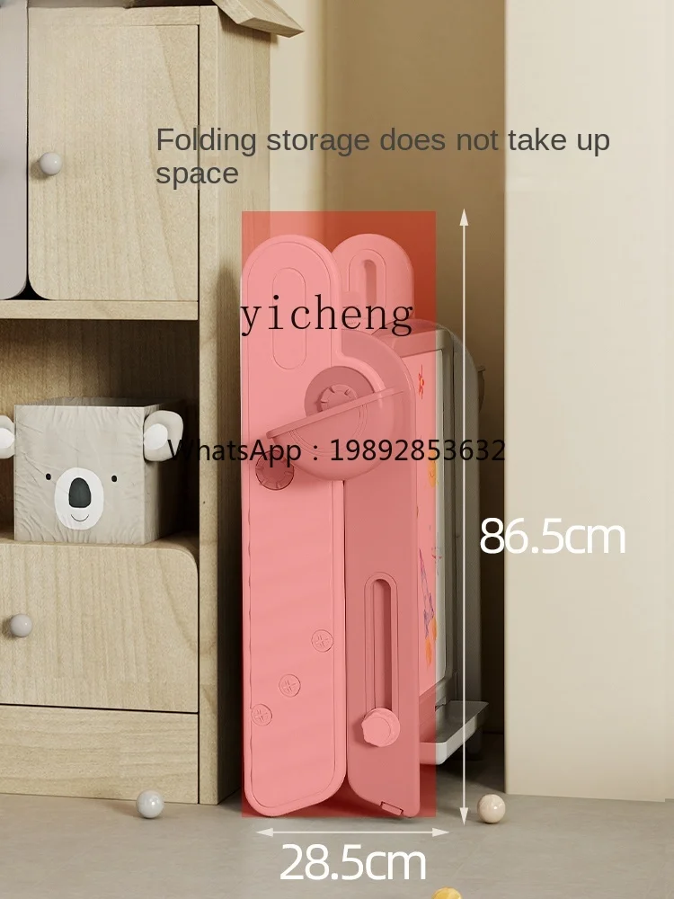 Stojak na tablicę do rysowania dla dzieci ZZ, wielofunkcyjna gra edukacyjna, stół do budowania, składane zabawki edukacyjne