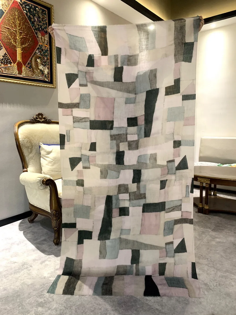 

Зимний большой шарф для женщин, роскошные кашемировые шарфы, шаль из пашмины, зимний платок Femme Lover, подарок 200 100 см