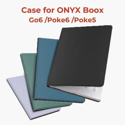 twosheep Minimalist Solid Color Magnetic Case suit for Boox Go6 GenII Go6 Poke7 Poke6 Poke5 Auto Wake Slim Protective Folio Skin
