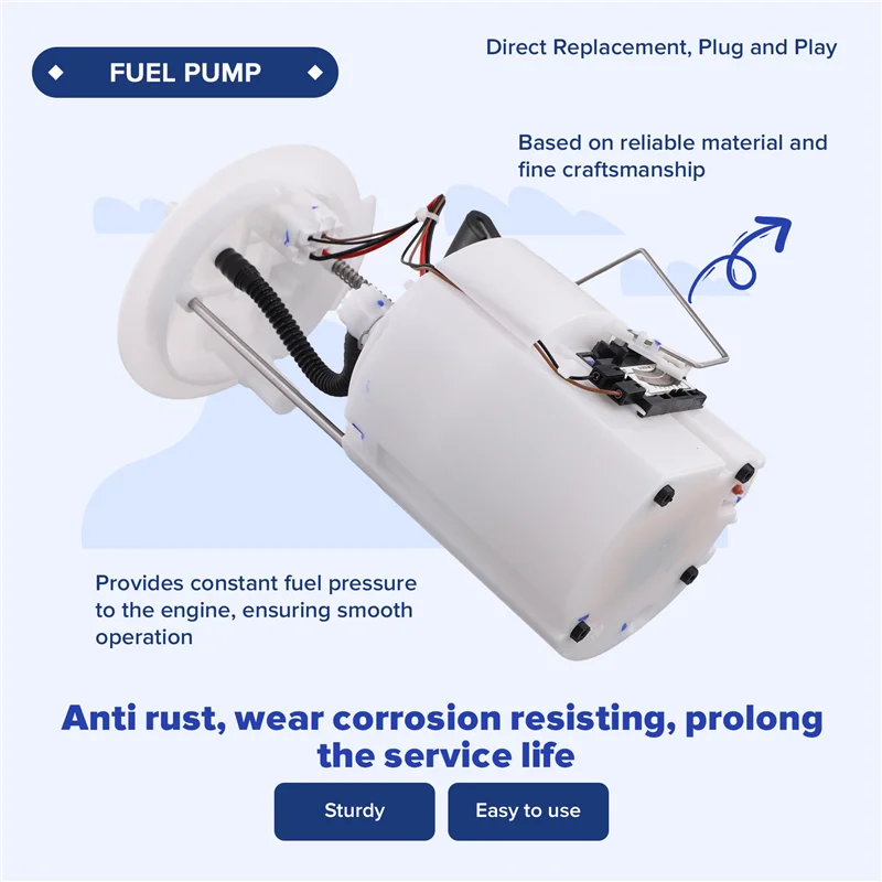 

For Hyundai Tucson 2014-2015 Kia Sportage 2014-2016 2.0 2.4L Fuel Pump-Includes 31110-2S500 31110-2S600 31110-2S510 311102S600