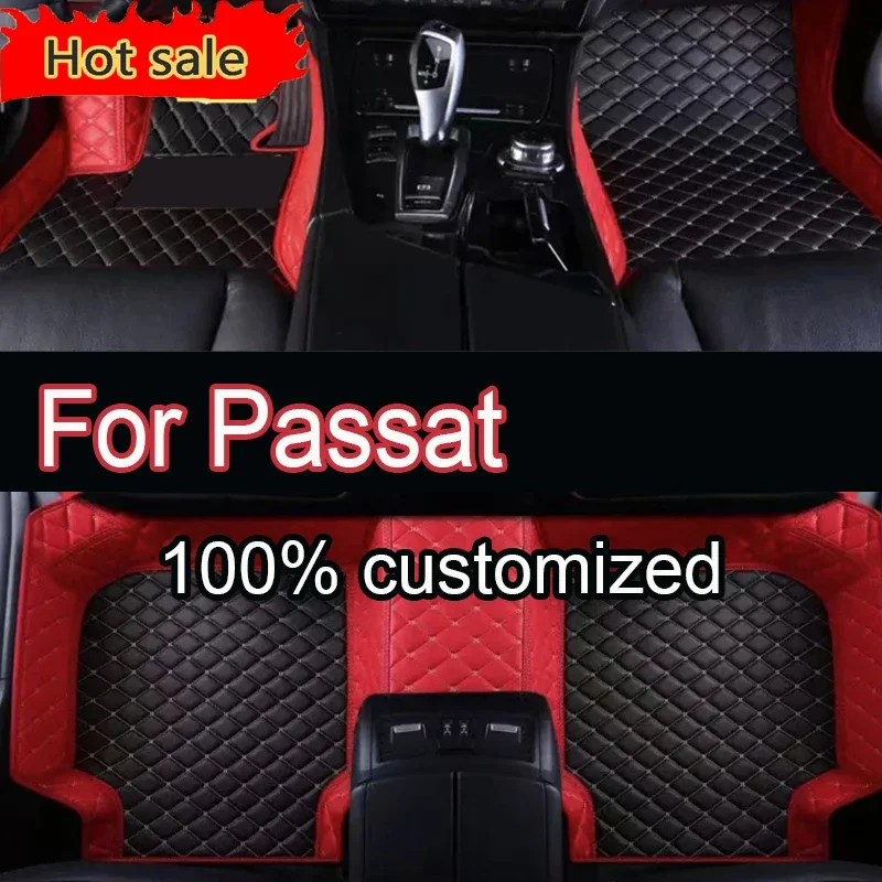 

Car Floor Mats For Passat 2019 2018 2017 2016 2015 2014 2013 2012 Auto Interior Styling Waterproof Carpets For VW vw