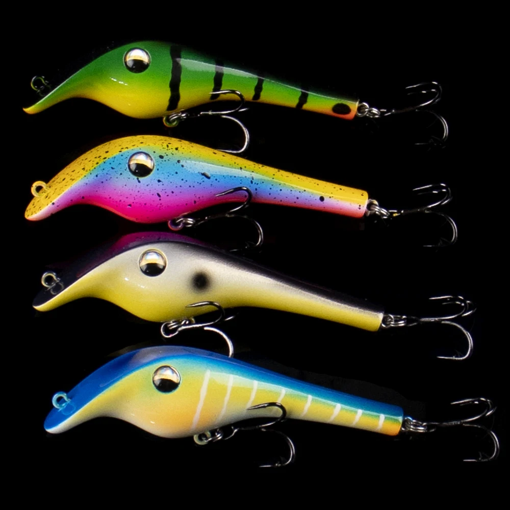 Chan's Huang 9CM Mini Sinking Jerkbait Angelköder Wobbler Schwimmender kleiner künstlicher harter Babyköder Hecht Moschus Killer Tackle – Detail 10