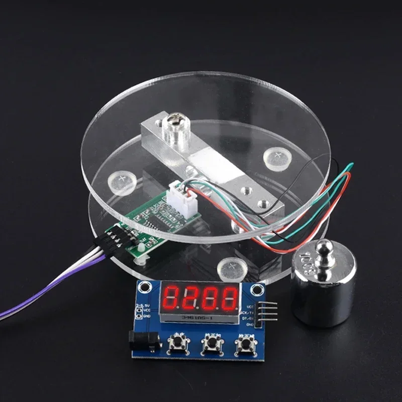 

HX711 module, electronic scale rack pressure sensor set, load cell, electronic scale module 5/10KG