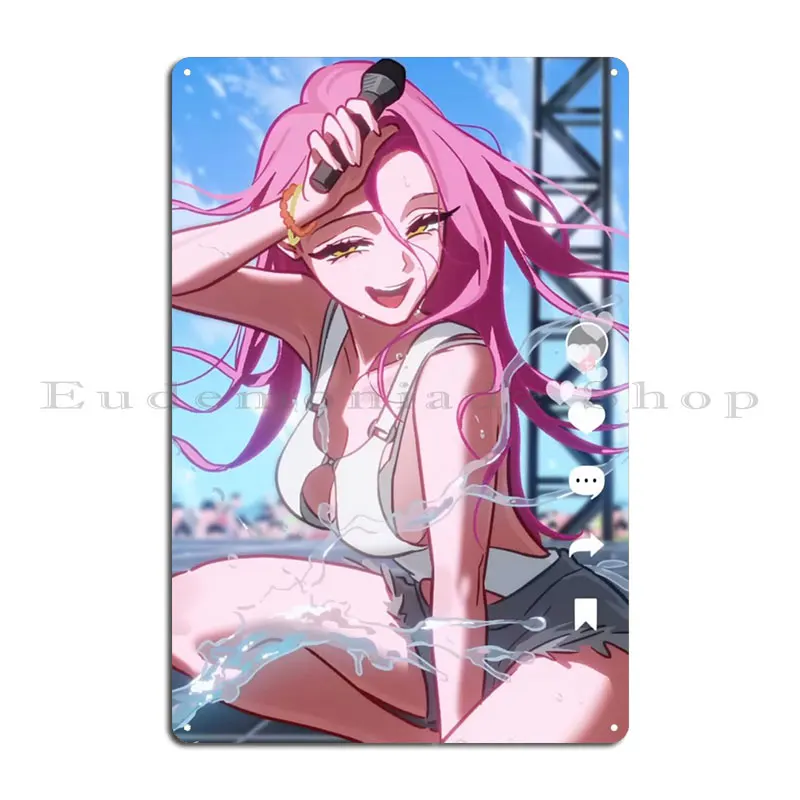 Sua pfp Zomst Mizi Zombie Stage Metal Plaque Classic Retro Character Design Cinema  Mizi Tin Sign Poster view 4