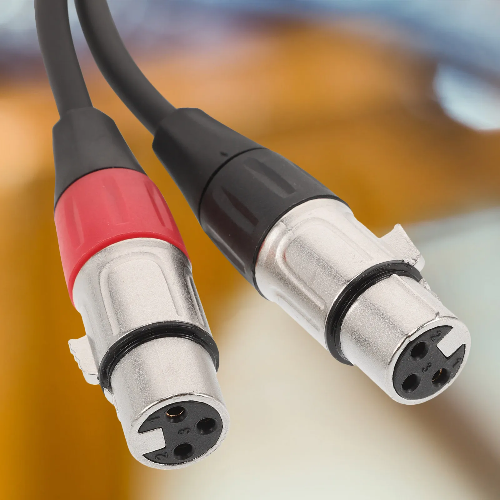 

Dual Xlr Female 3.5Mm Trs To 1/8 Male Stereo Microphone Cable Adapter Splitter For Recording Equipment Y-Shaped Design Enhanced