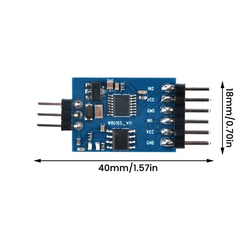 1/2Pc 3 Way Video Switch Unit Fpv Camera 3 Channel Video Switcher Module For Multirotor Drone 5.8G Fpv Transmitter And Camera
