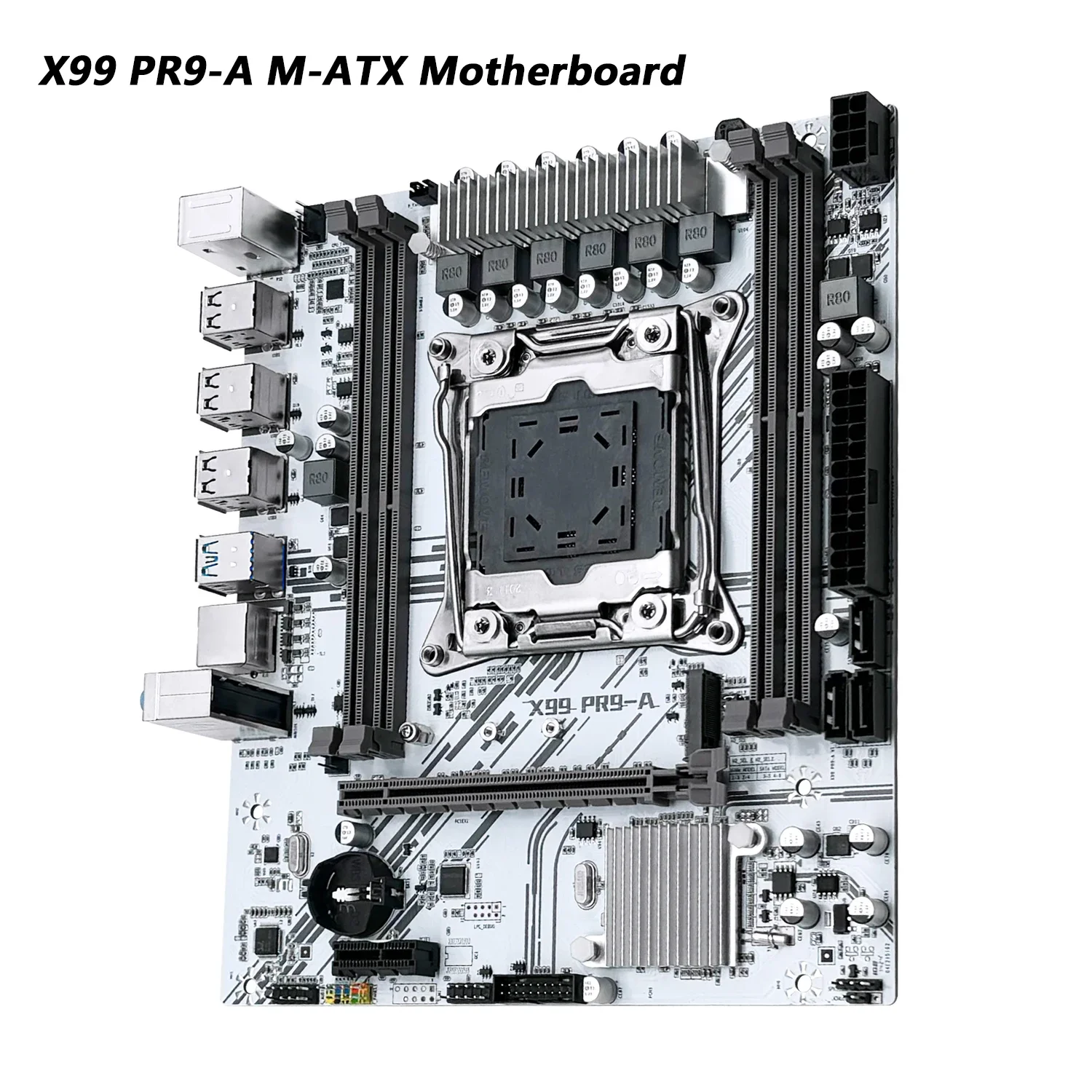 MACHINIST X99 Motherboard Support LGA 2011-3 Xeon E5 V3/V4 CPU Processor DDR4 RAM Memory NVME M.2 PR9-A