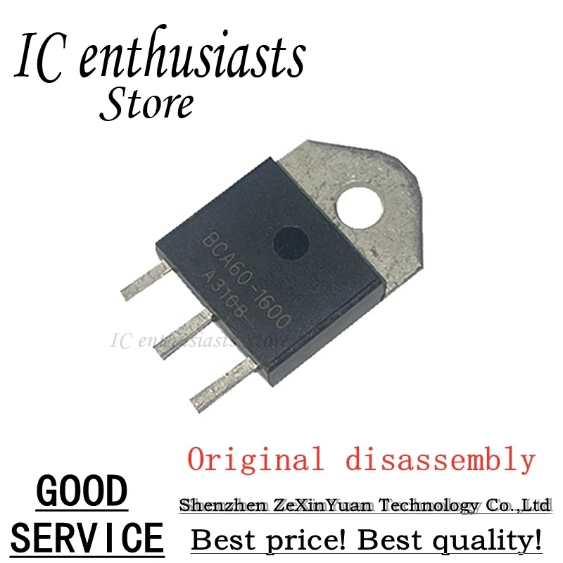 5PCS 10PCS 20PCS BCA60-1600 BCA601600 1600V 60A TO-3P Original disassembly